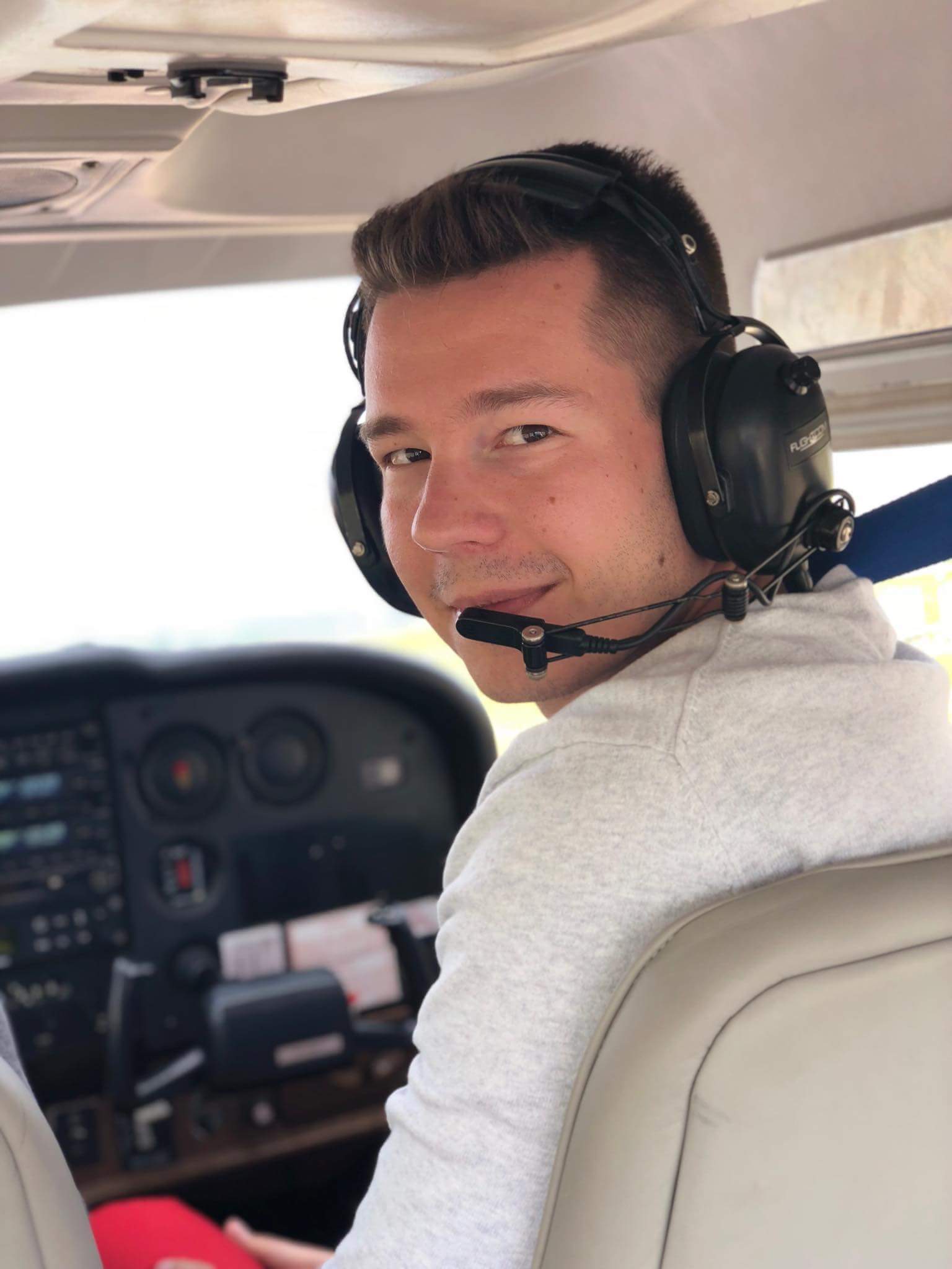 View from a Rotterdam Sky Dream flight above Rotterdam