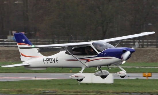Tecnam P201 aircraft used by Rotterdam Sky Dream